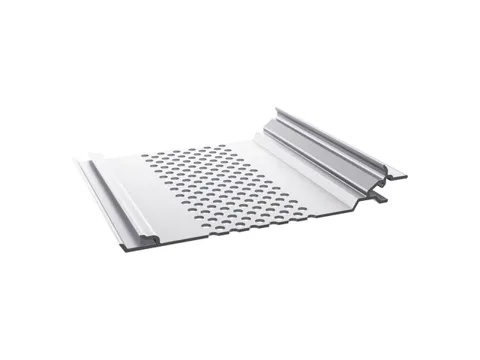 P47V — V-Notch™ 4″ Perforated Soffit Plank profile