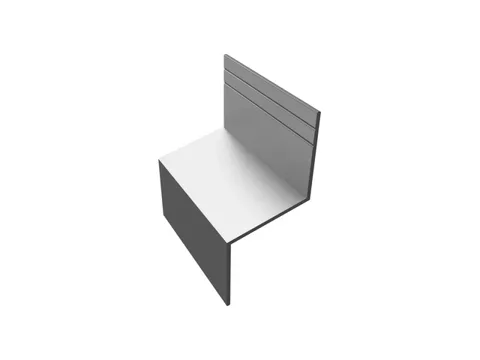 EZ 86 — Horizontal Z 1″ Trim profile